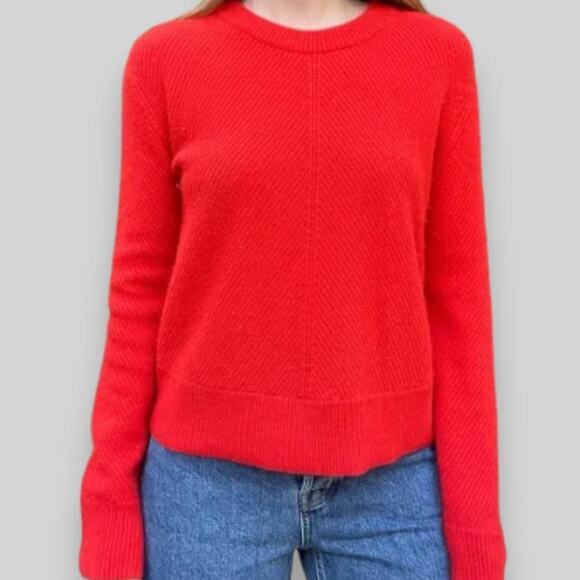 Rag & Bone Cashmere Knit Sweater in Red | Size M - Picture 8 of 8